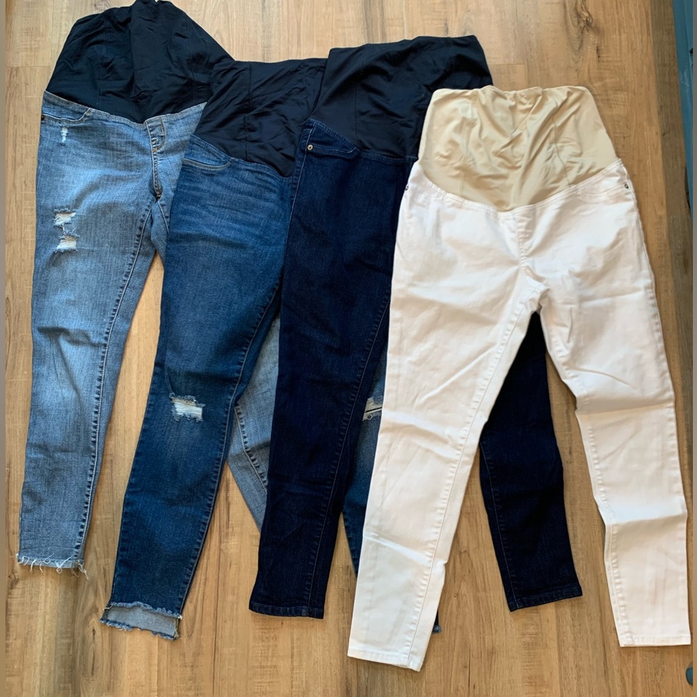 Isabel Maternity Jeans BUNDLE - sizes 4/6